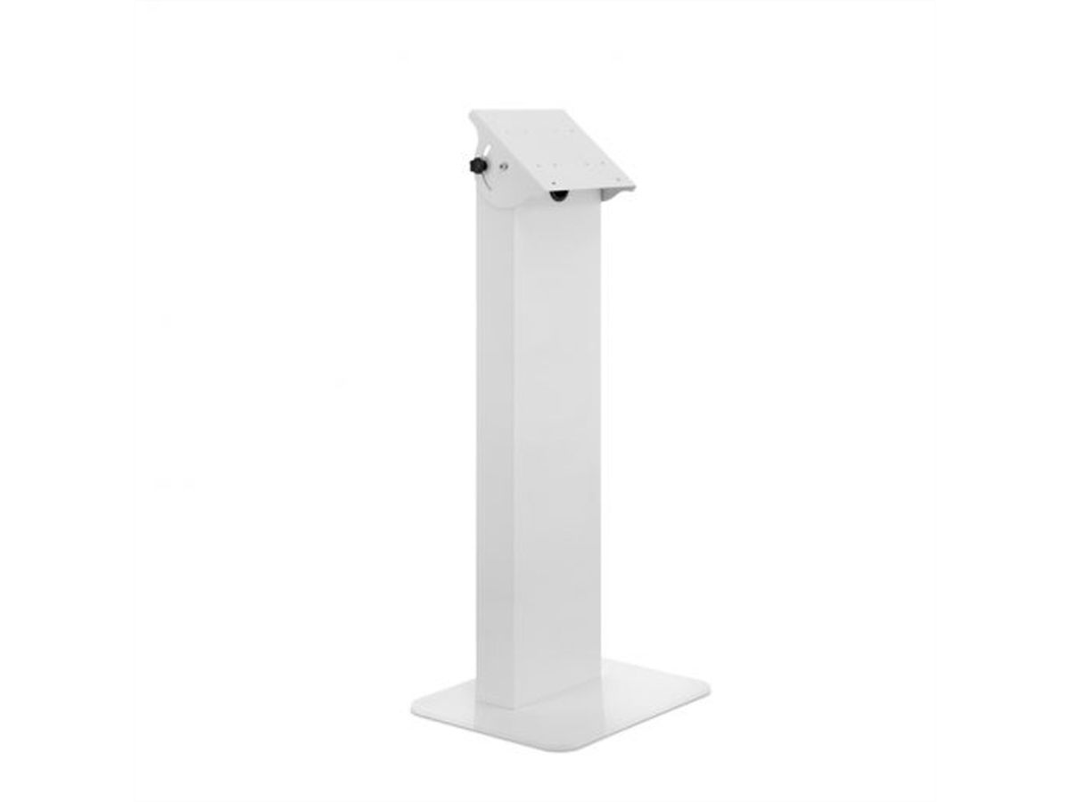 Hagor Indoorstele vis-it Tilt, weiss, freistehende Indoorstele mit stufenloser Neigungseinstellung, weiss