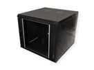VALUE Wandgehäuse 9 HE (HxBxT) 500x570x450mm, Bausatz, schwarz