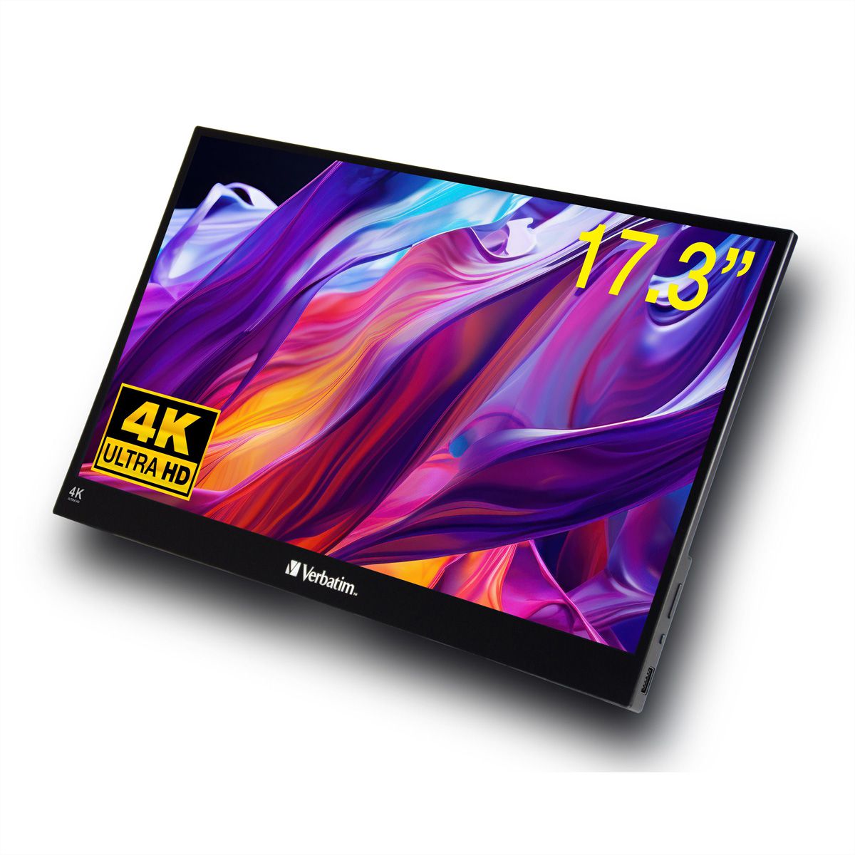 Verbatim Touchscreen Monitor 4K 17.3", 3840x2160, HDMI, USB-C