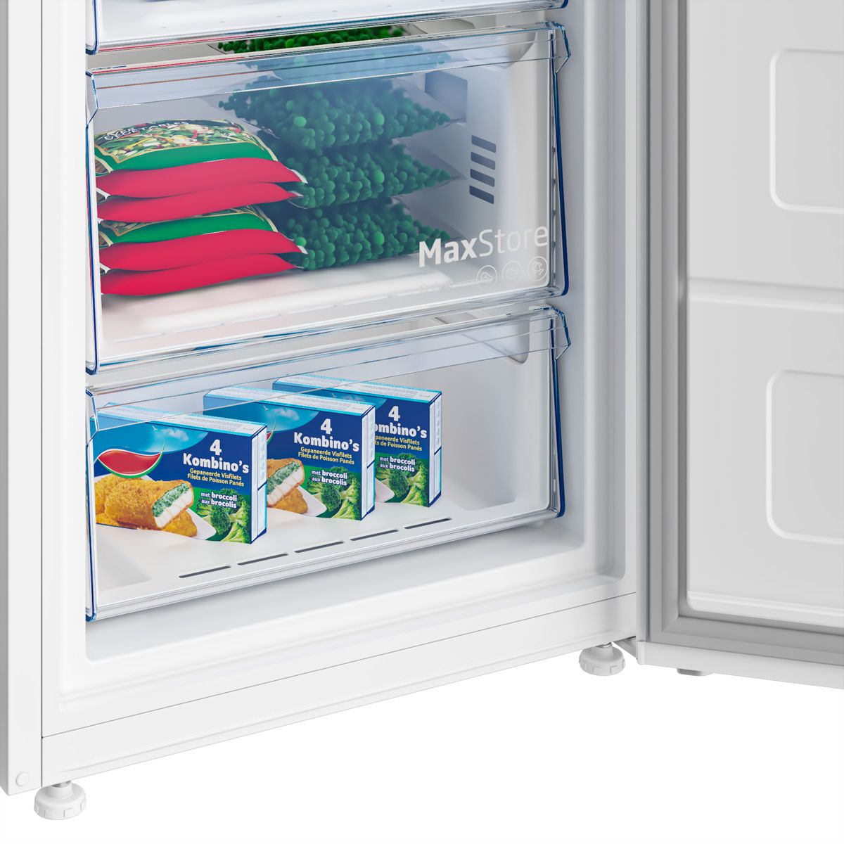 Beko Gefrierschrank GF220, Nofrost, 220l, 151,5cm, weiss
