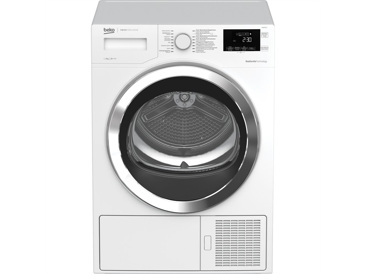 Beko Wäschetrockner 600873CH, 8kg, FlexySense, 16Progr.