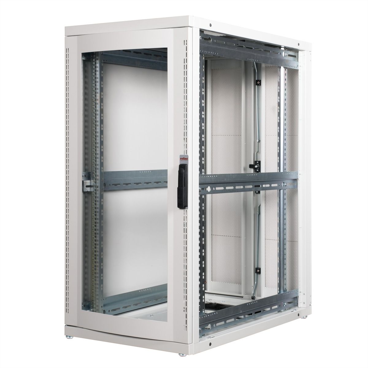 ROLINE 19" Baie serveur Pro 26U, 600x1000 LxP gris Plexiglas