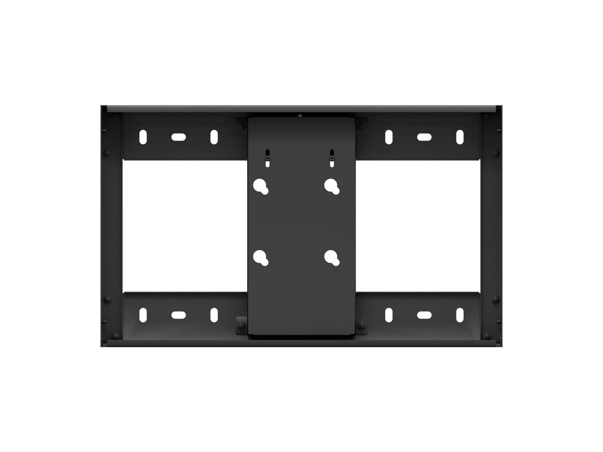 Hagor support mural OH24B, Landscape ou Portait, noir