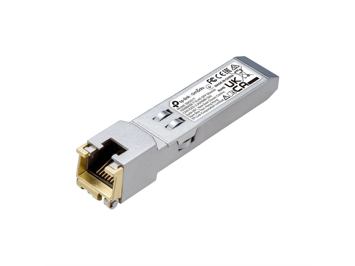 TP-Link SM331T SFP Modul , 1000Mbps RJ45 Copper Transceiver