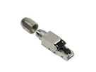 ROLINE feldkonfektionierbarer RJ-45 Stecker Cat.6A (Class EA), STP, silberfarben