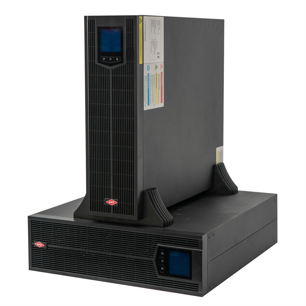 AEC IST9 20kVA - Online Rack/Tower USV – 2 Min. Autonomie bei 100% Last, USV, Power Distribution Box mit mech. Bypass, 2x Battery Cabinet BBJ2 2x 16x 9Ah