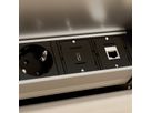 BACHMANN Keystone USB 3.1 Coupleur A/A femelle-Femelle noir, 0,5 m