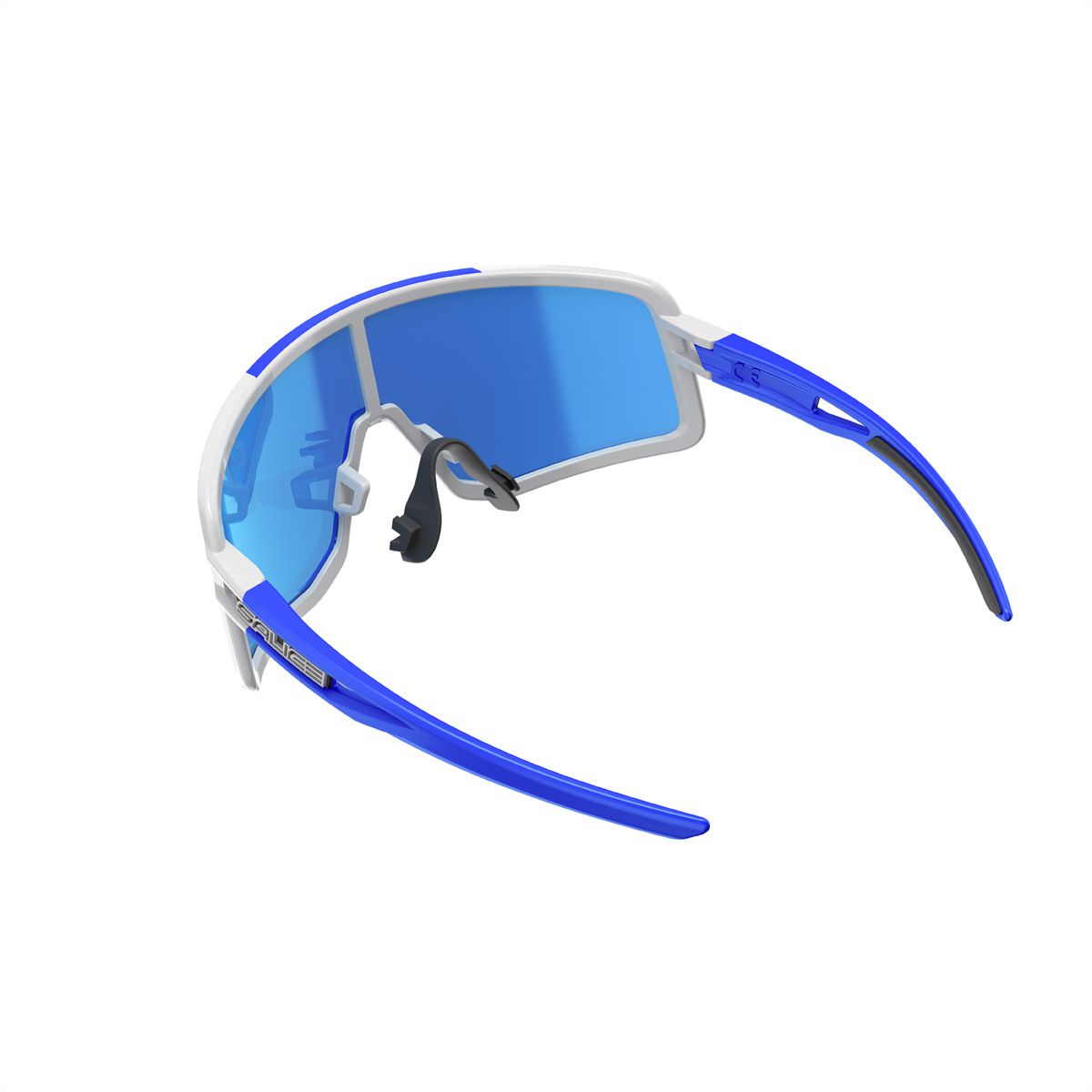 Salice Occhiali Lunettes de sports 022RW, White-Blue / RW Blue