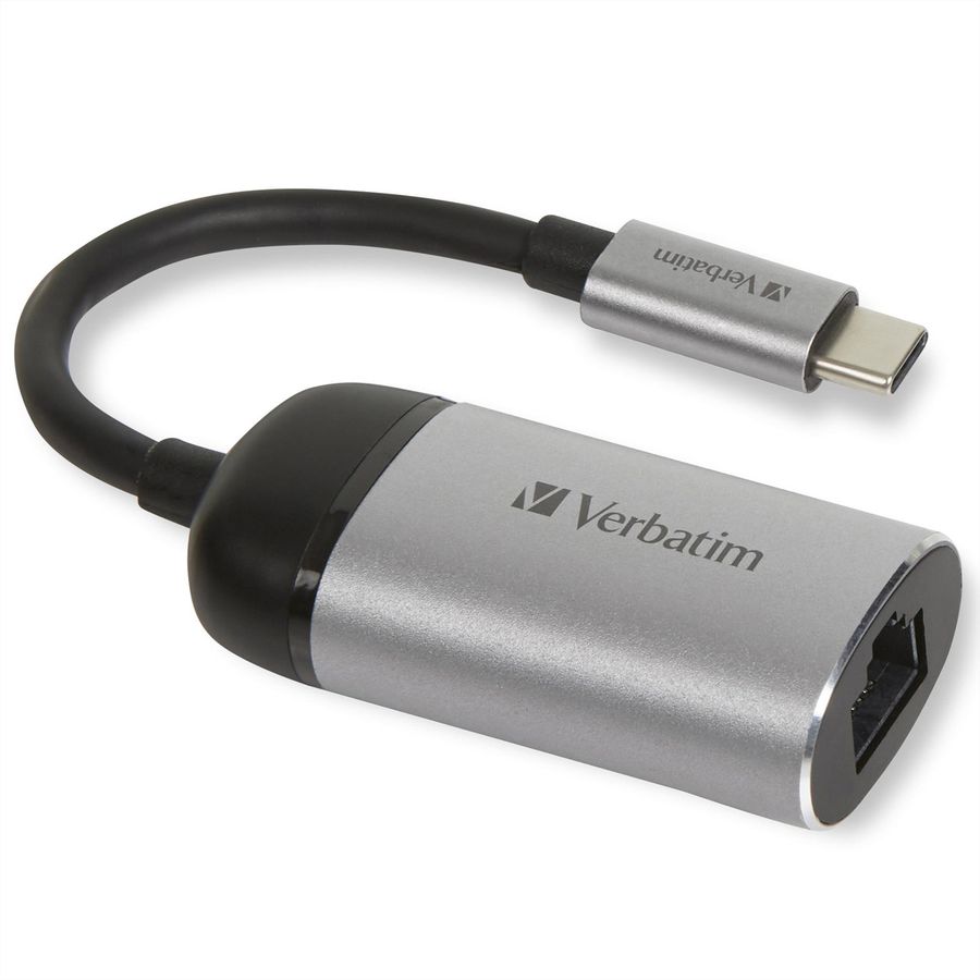 Verbatim USB-C Adaptateur, 1x RJ45