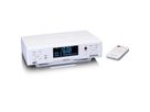 Lenco KCR-190WH Radio de cuisine DAB+/FM , BT, éclairage LED et minuterie - Blanc