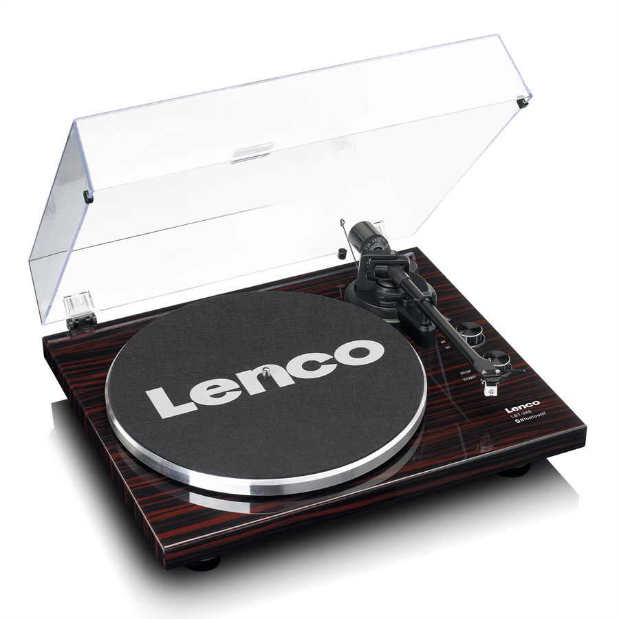 Lenco Platine vinyle LBT-288WA, noir / marron