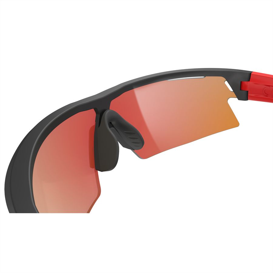 Salice Occhiali Lunettes de sports 025RW, White-Orange / RW Red
