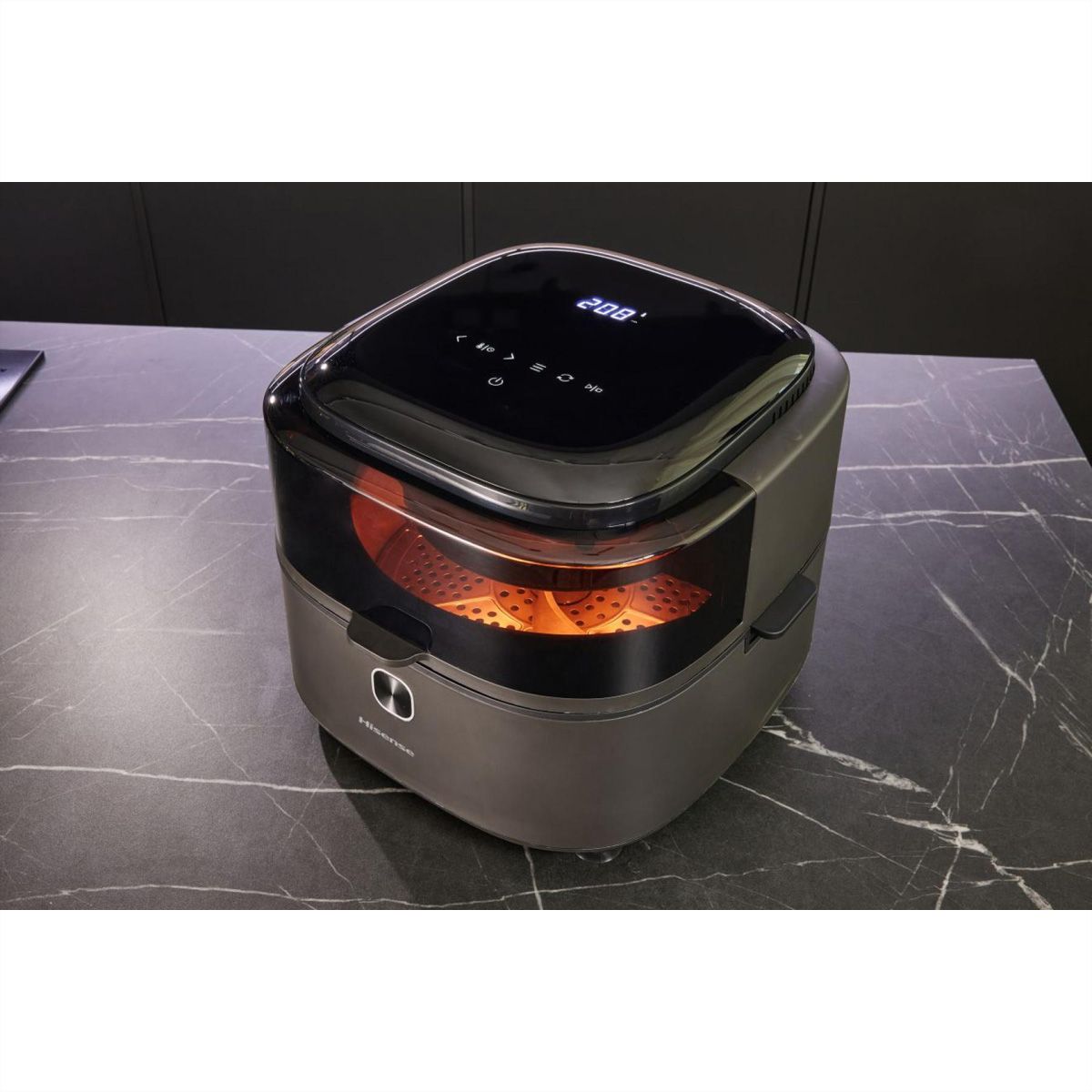 Hisense Heissluftfriteuse HAF1350DR, 1350W, 6,7L