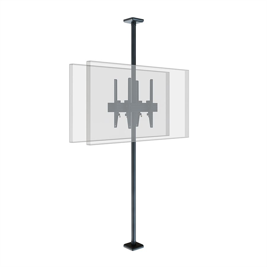 Hagor Deckenhalterung CPS Floor-Ceiling back-2-back, schwarz