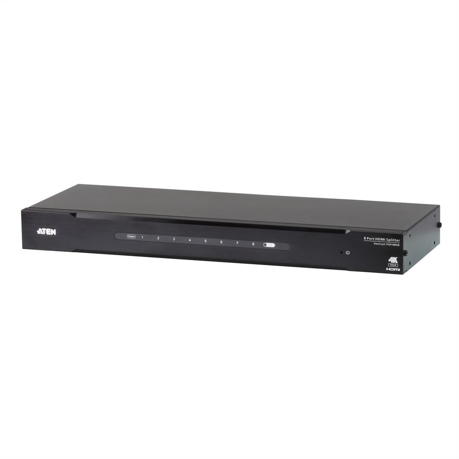 ATEN VS0108HB HDMI True 4K Splitter, 8 Ports