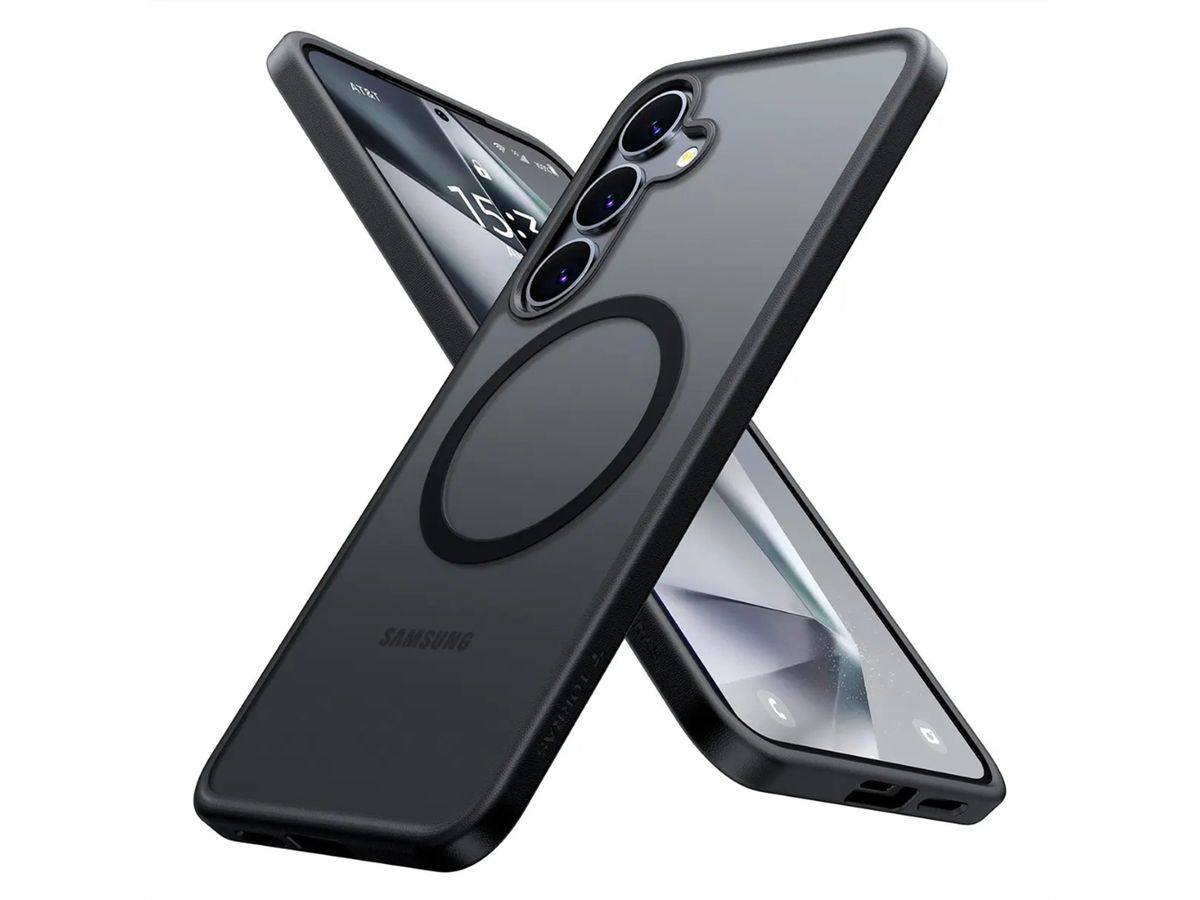 Torras Guardian Schutzhülle, Samsung S25 Ultra, MagSafe, schwarz, schwarz