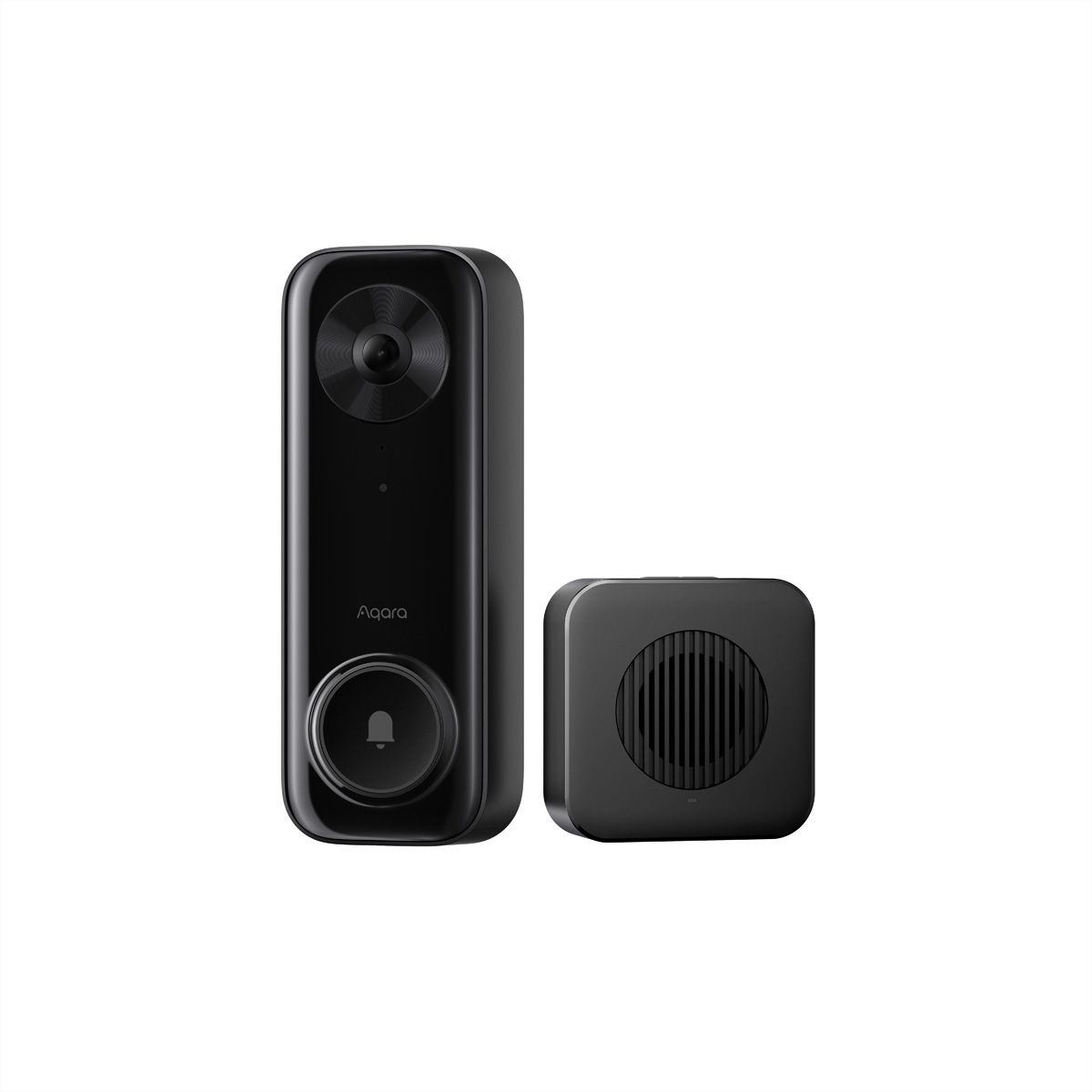 Aqara G400 sonnette 2K, 165°, IR-LED 10m, PoE, schwarz