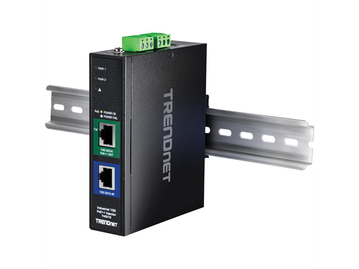 TRENDnet TI-IG319 PoE+ Industrial Injektor 10G