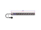 BACHMANN BN0500 19" 1U 8x contact de protection, mesure de la puissance, raccordement du contact de protection