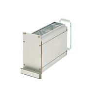 SCHROFF Kassetten PRO 3 HE-Bausätze, Frontplatte geschirmt (Textildichtung) - KAS S2 FS EMV 3HE 42TE 167T