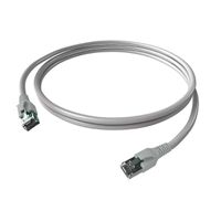 EasyLan FlexBoot Cordon Cat.6A, S/FTP, gris, 0,5 m