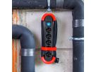 BACHMANN HOOK Indoor 5x Schutzkontakt, Kunststoff, mit Schalter, 5 m
