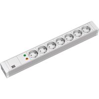 BACHMANN 19" PVC 7xCEE7/3 1xSPD, ALLEMAND