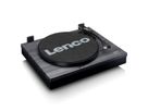 Lenco Plattenspieler LS-301BK, schwarz