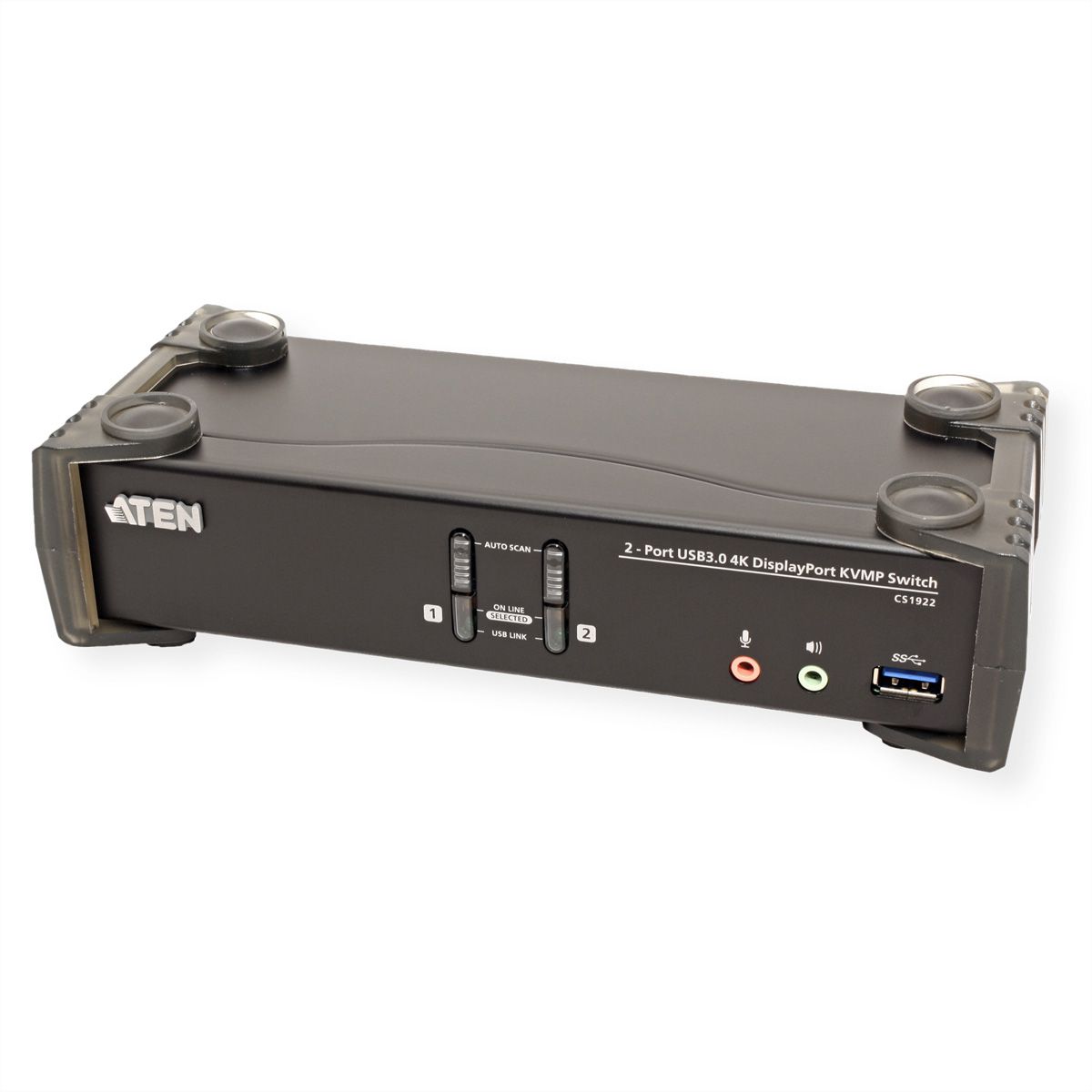 ATEN CS1922 2-Port USB 3.0 4K DisplayPort KVM Switch
