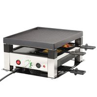 Solis 4 en 1 Raclette & Grill à pizza pour 4 personnes