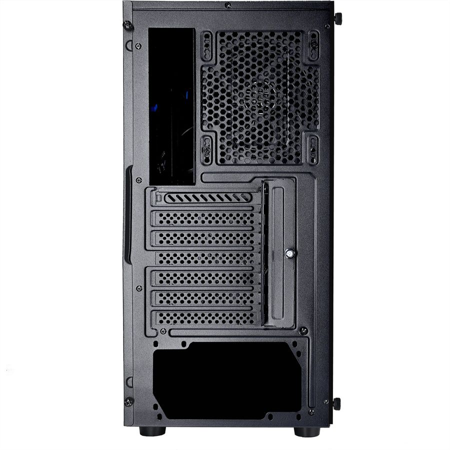 Xilence Xilent Blast X505.ARGB Gaming PC Gehäuse, RGB ATX Midi Tower, schwarz