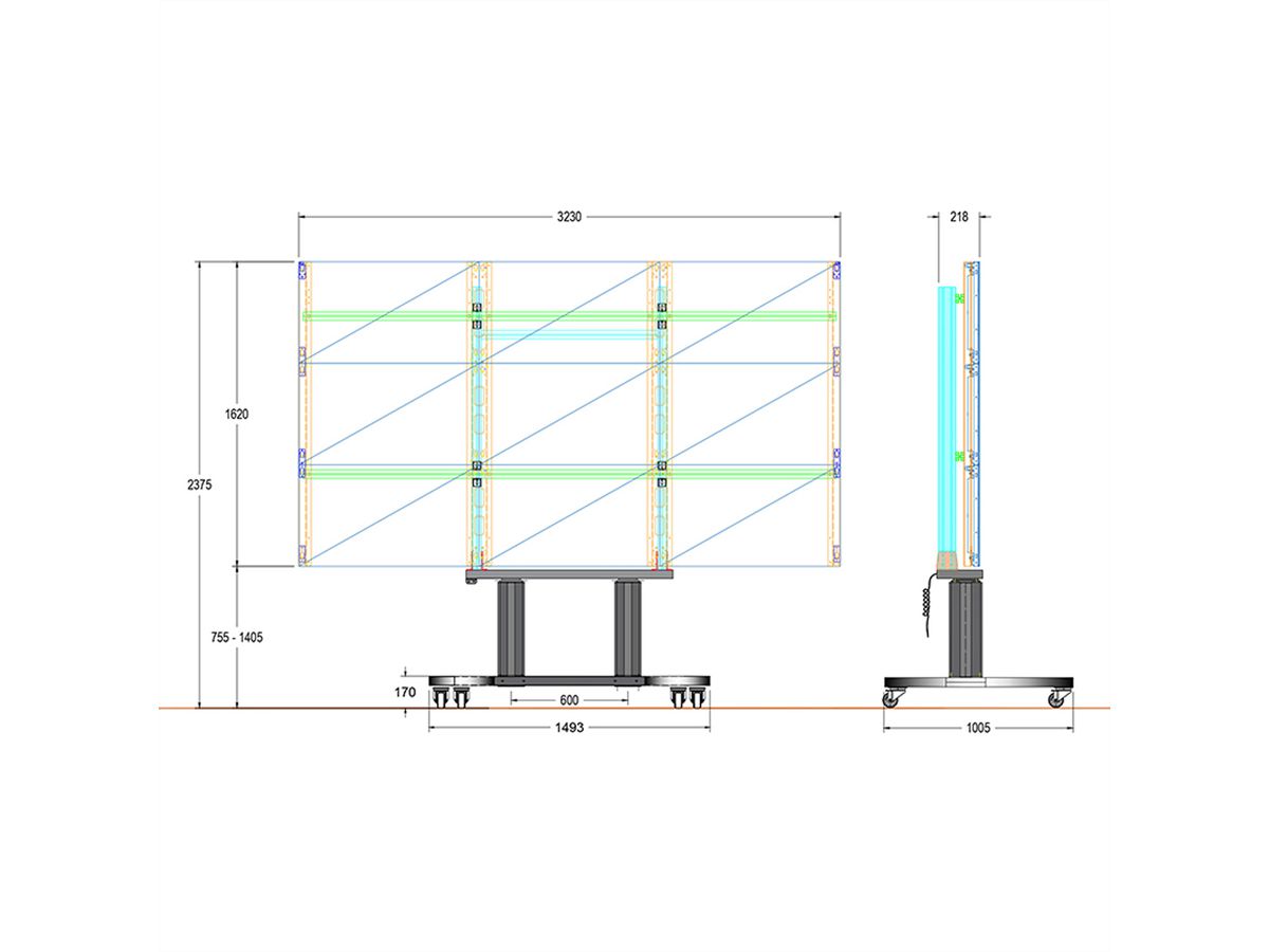 Hagor Standsystem Samsung IWA146", mobil,