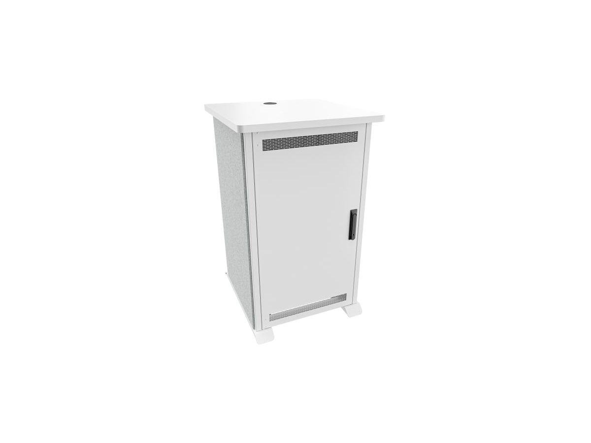 Middle Atlantic Products Forum FMR-2027D8WS Rack 20U Freistehendes Gestell Silber, Grau