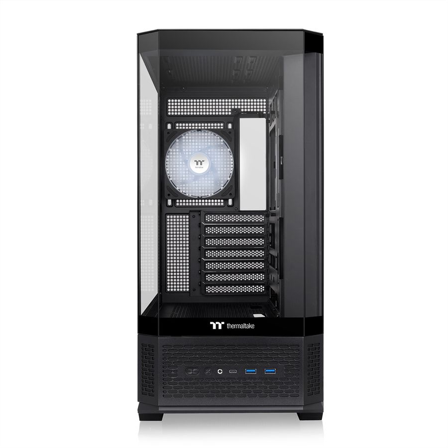 Thermaltake TR300 TG ARGB Mid Tower Gehäuse, Schwarz