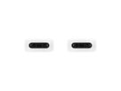 Samsung Câble de données USB type-C (2 pièces), USB 2.0, blanc, 1 m