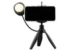 T'nB Influence mini Tripod mit LED 7500k,20cm hoch, 3 modis, 360°