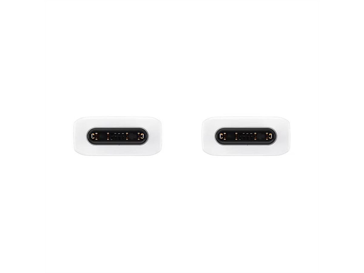 Samsung Câble de données USB type-C (2 pièces), USB 2.0, blanc, 1 m