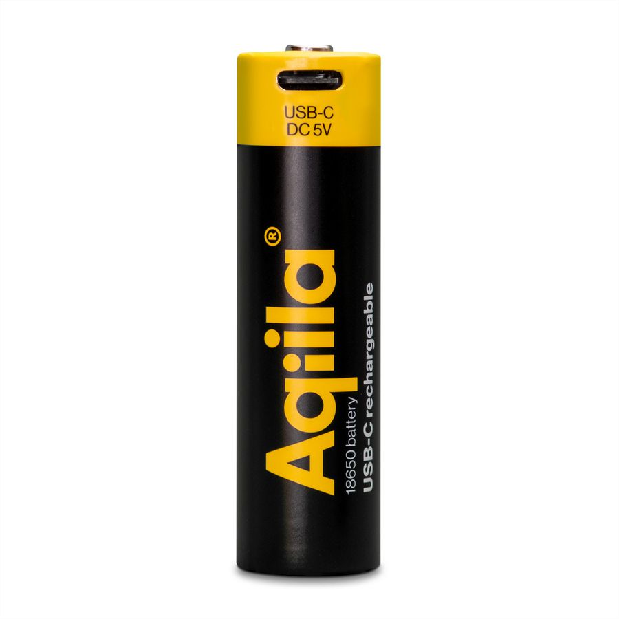 Batterie Aqiila USB-C 18650 1x, 2100 mAh, 1,2 V