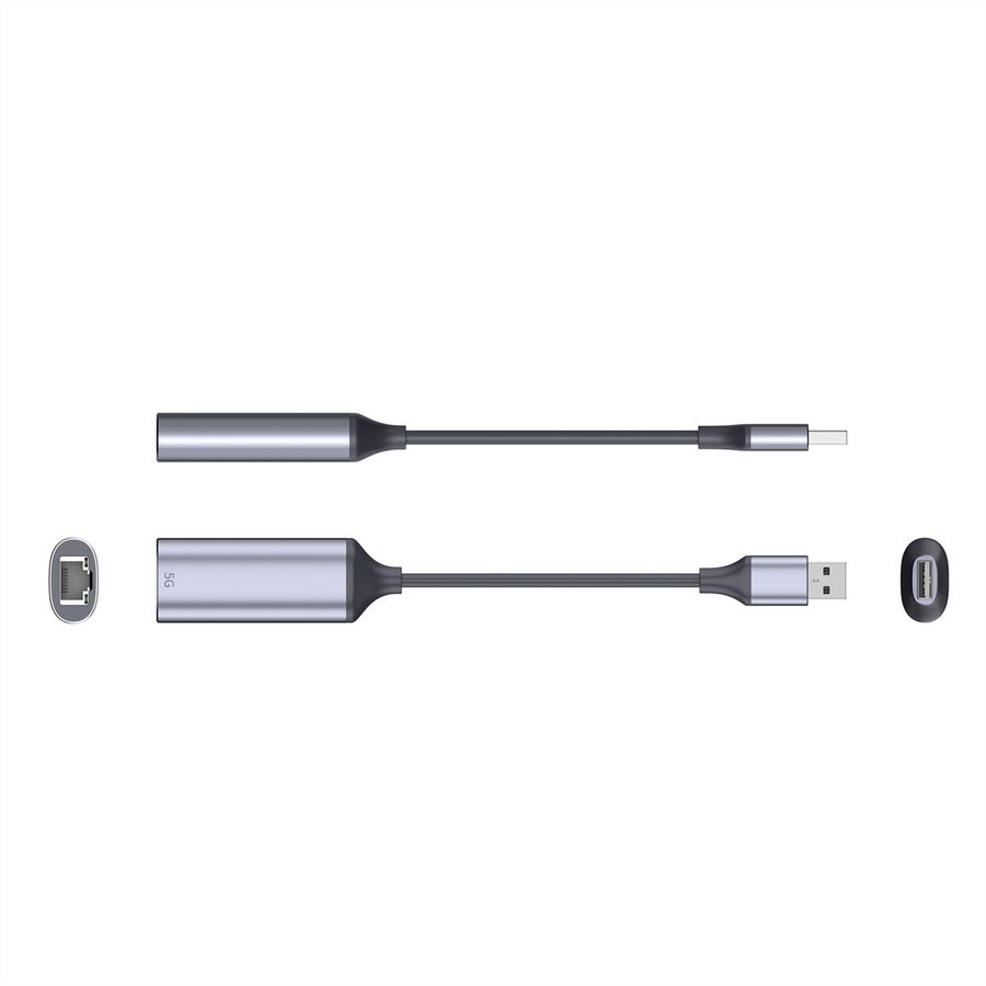 VALUE USB-A zu 5-Gigabit-Ethernet Konverter