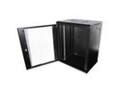 VALUE Boîtier mural 19 pouces 15U, 600 x 450 mm, noir, kit à assembler