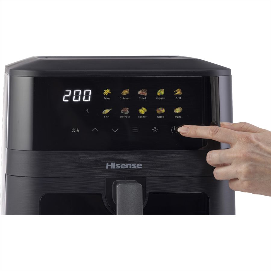 **Retoure**Hisense Friteuse à air chaud AF HAF2100DCD, 2100W, 7,7L