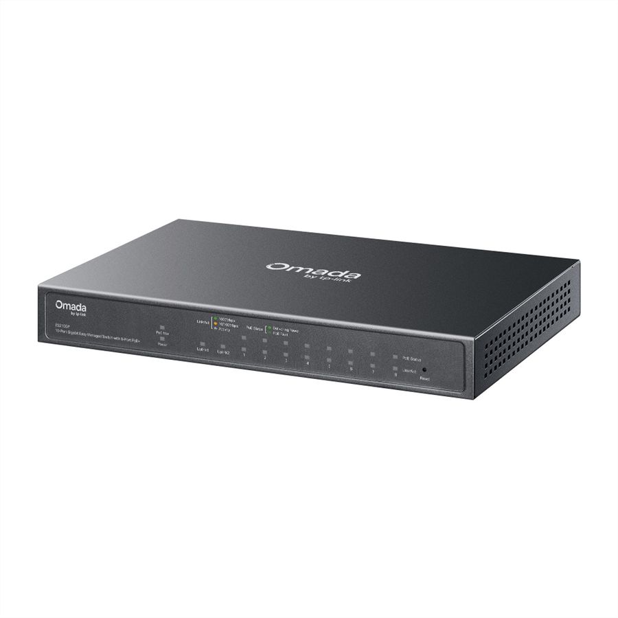 TP-Link ES210GP Omada PoE+ Switch 10 Port