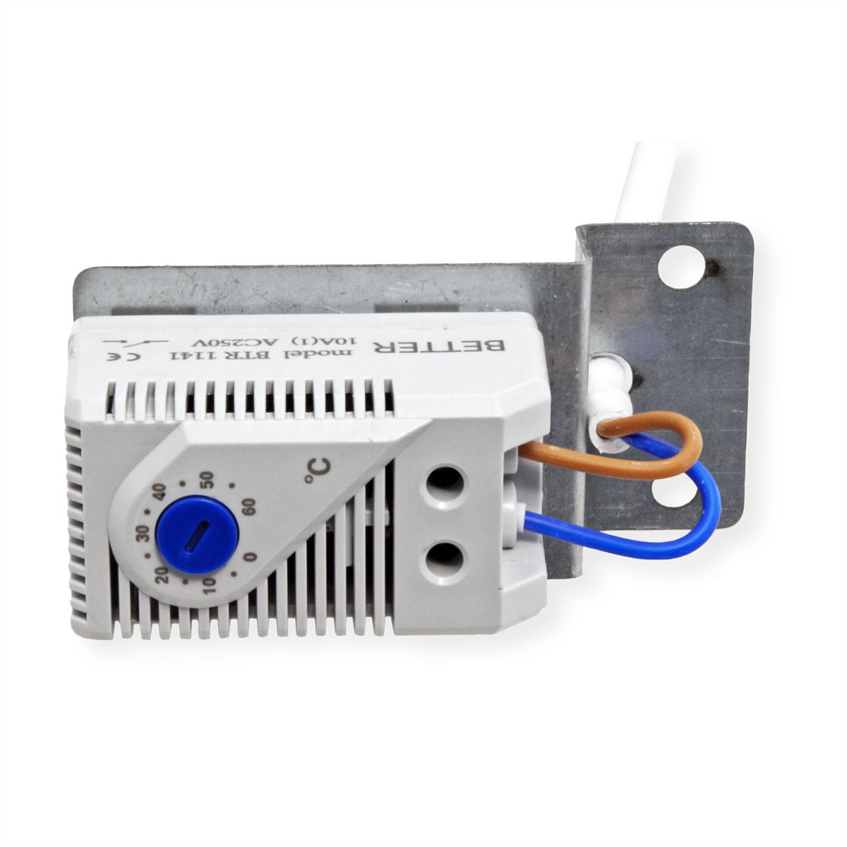 ROLINE 19-Zoll Dachlüftereinheit 4 Lüfter, Thermostat , grau