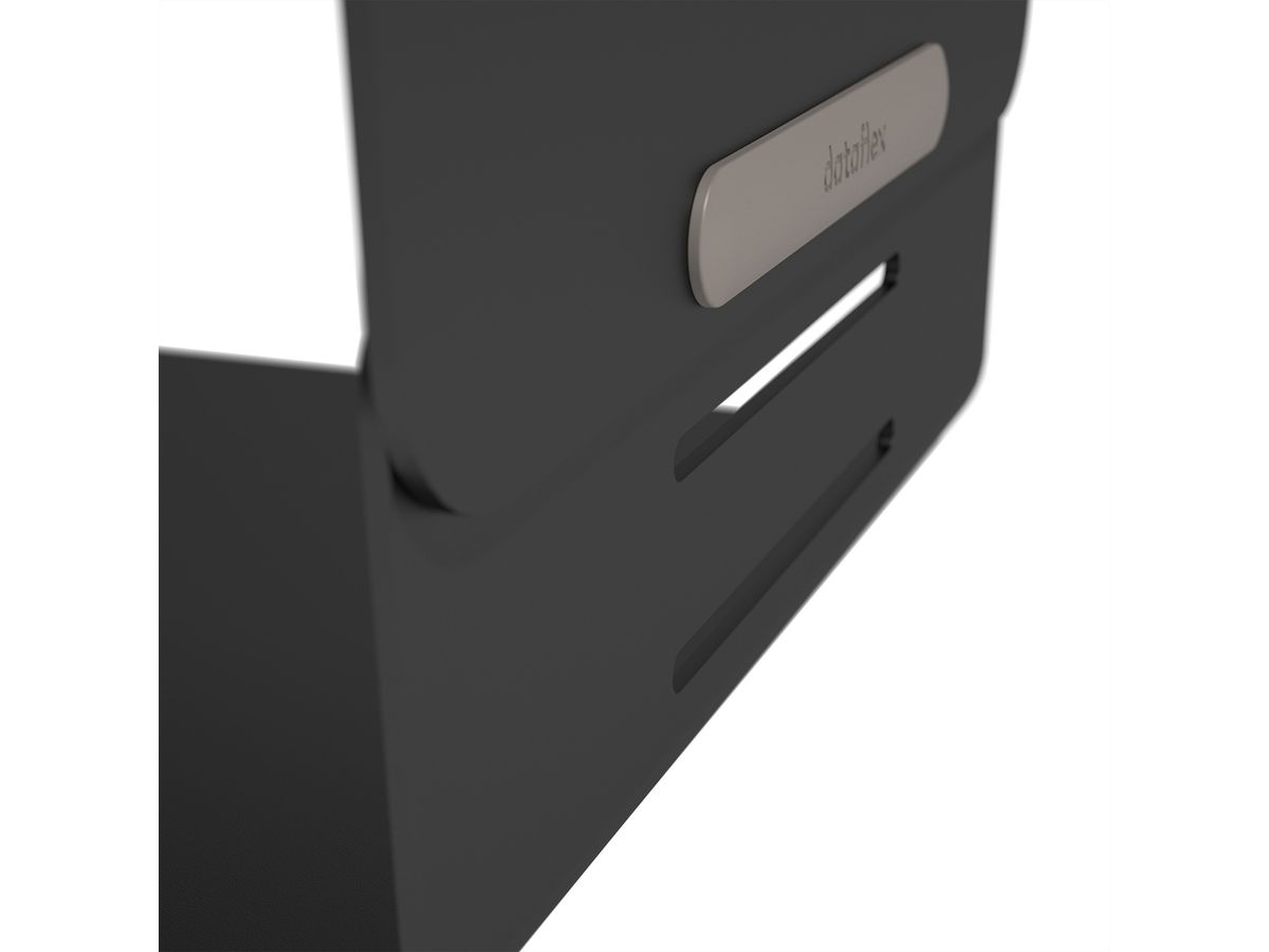DATAFLEX Addit Bento verstellbare Monitorerhöhung, schwarz