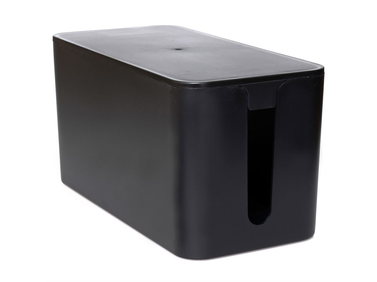 Schönenberger Kabel Box klein, 235x135x121mm, Kunststoff , schwarz