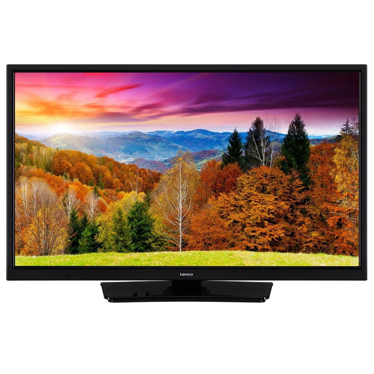 Lenco LED-2463BK, téléviseur connecté Android 24 pouces, noir, 12 V, Chromecast