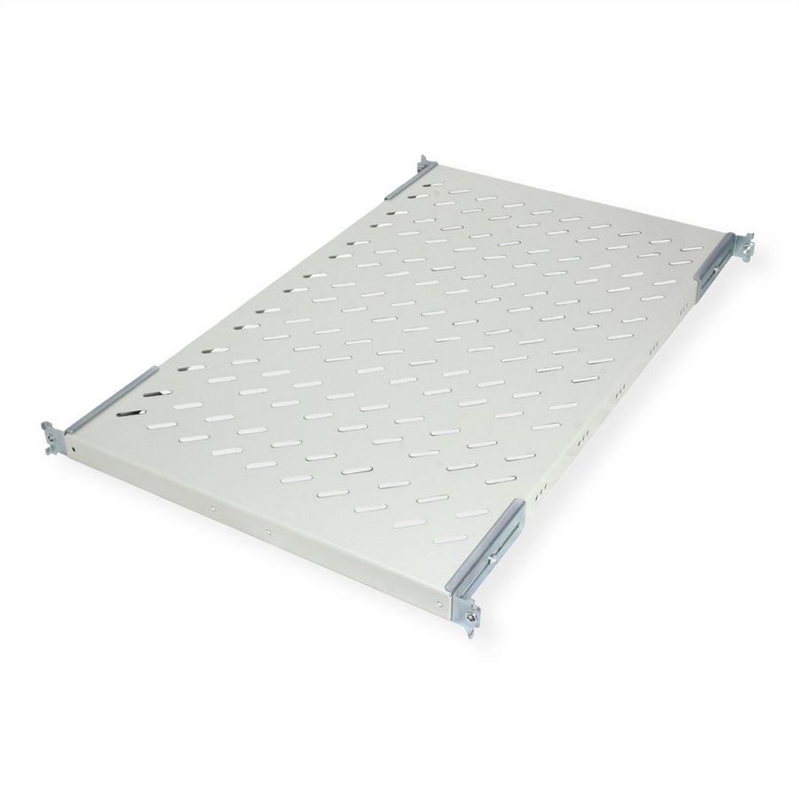 ROLINE 19" Etagère 1U, 770P 50 kg gris