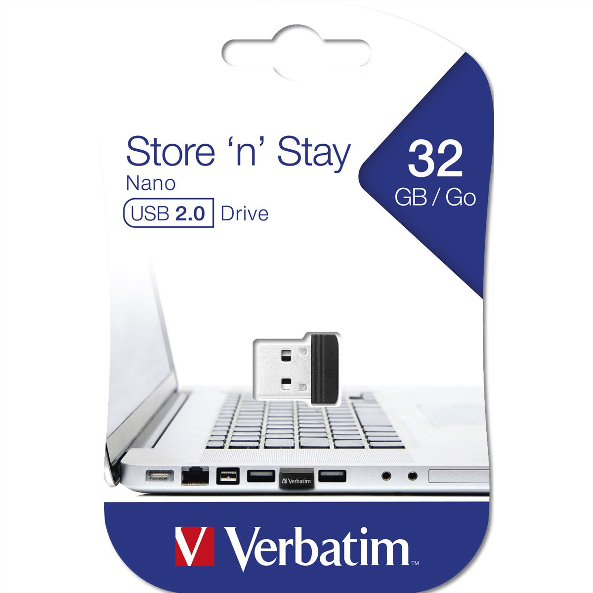 VERBATIM Store 'n' Stay Nano USB 2.0, 32GB