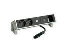 BACHMANN DESK2 2x contact de protection USB C