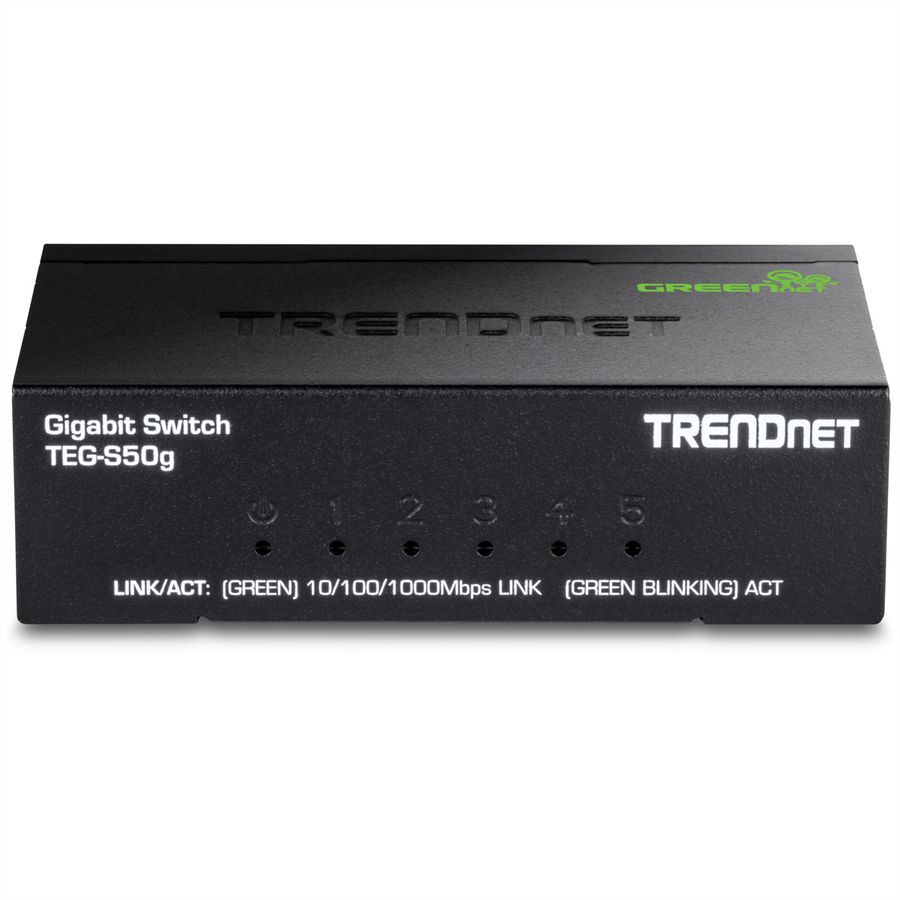 TRENDnet TEG-S50G Switch GREENnet Gigabit à 5 ports